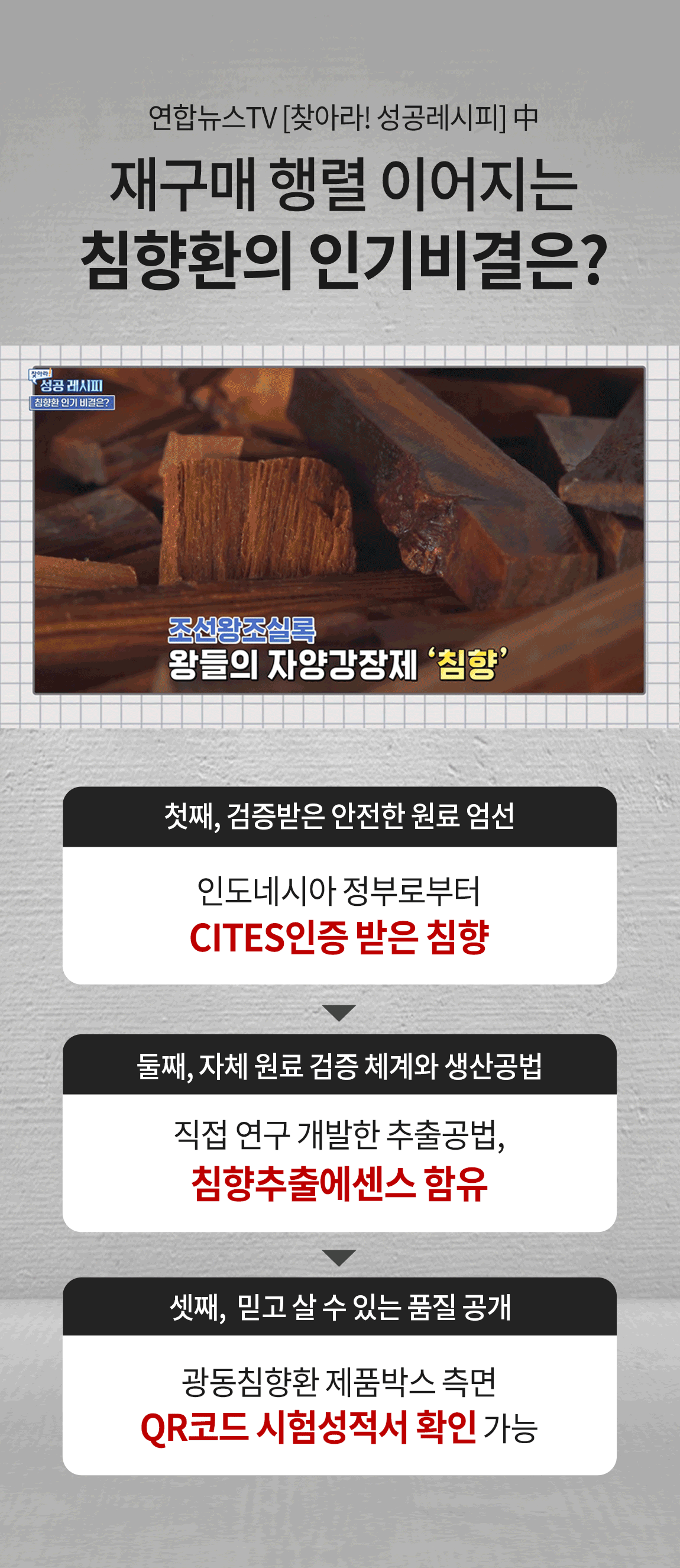 광동침향환 프리미엄 재구매 인기비결 CITES인증 QR시험성적서