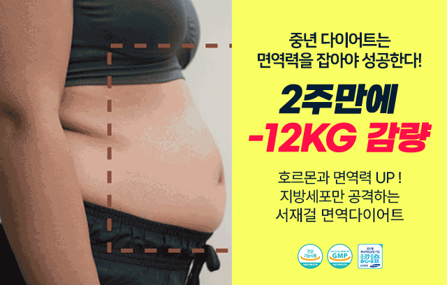 서재걸 면역다이어트